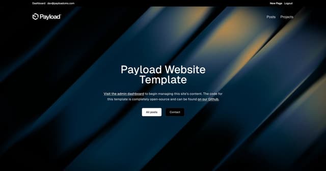 Payload Website Starter