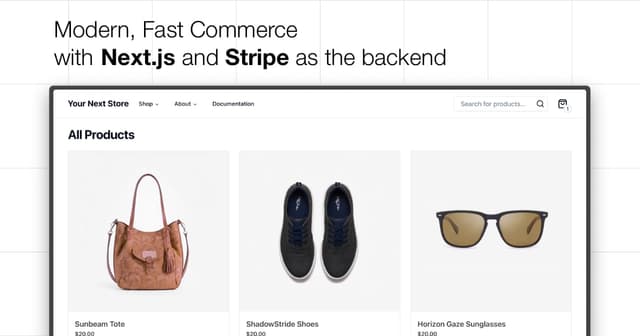 Your Next Store — Commerce with Next.js and Stripe