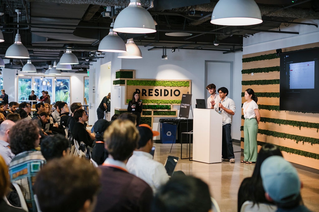 39 teams spent six weeks building and learning, then pitched investors and AI leaders on Demo Day.